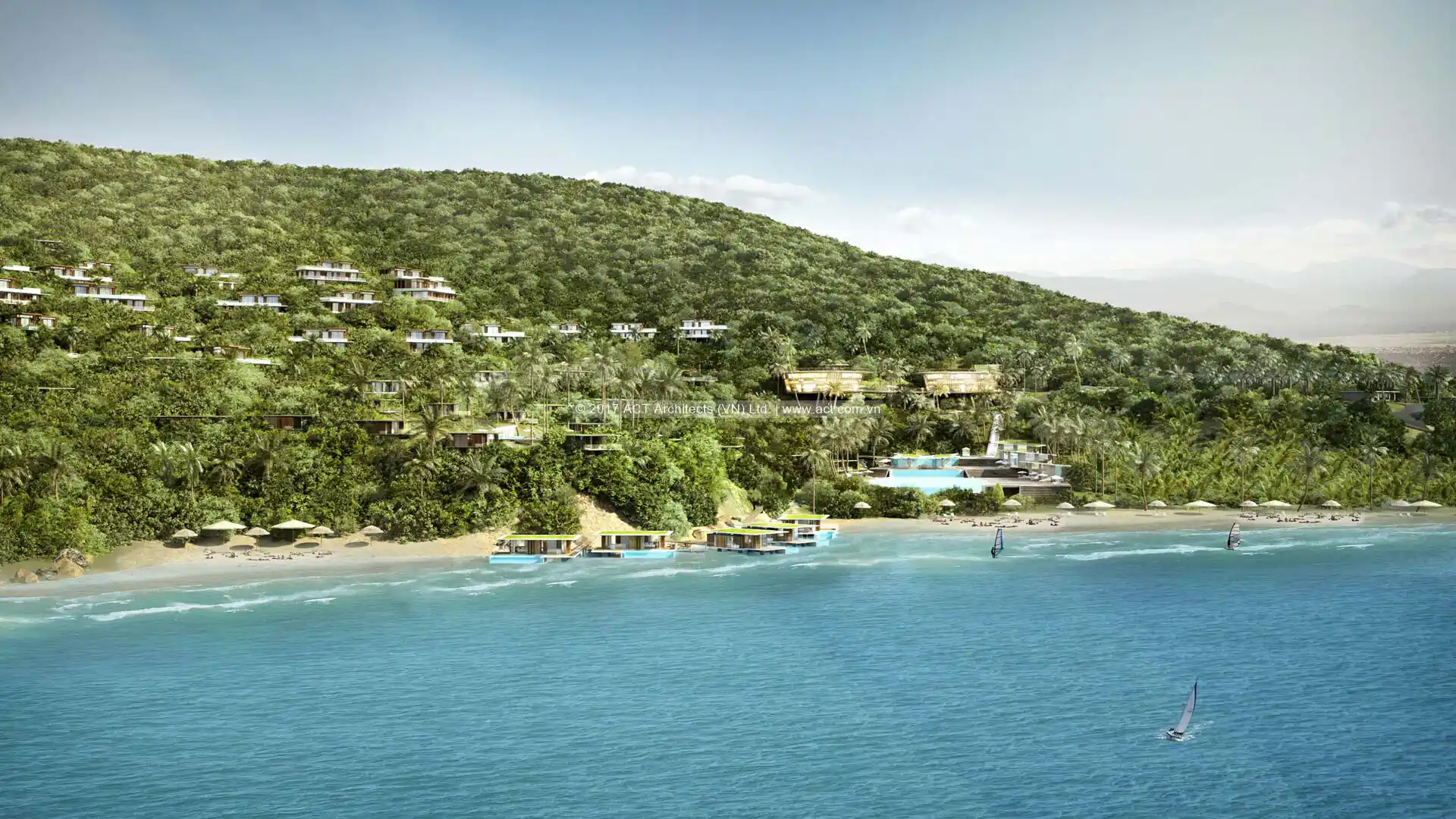 Cần lưu ý gì khi thiết kế khách sạn, resort?